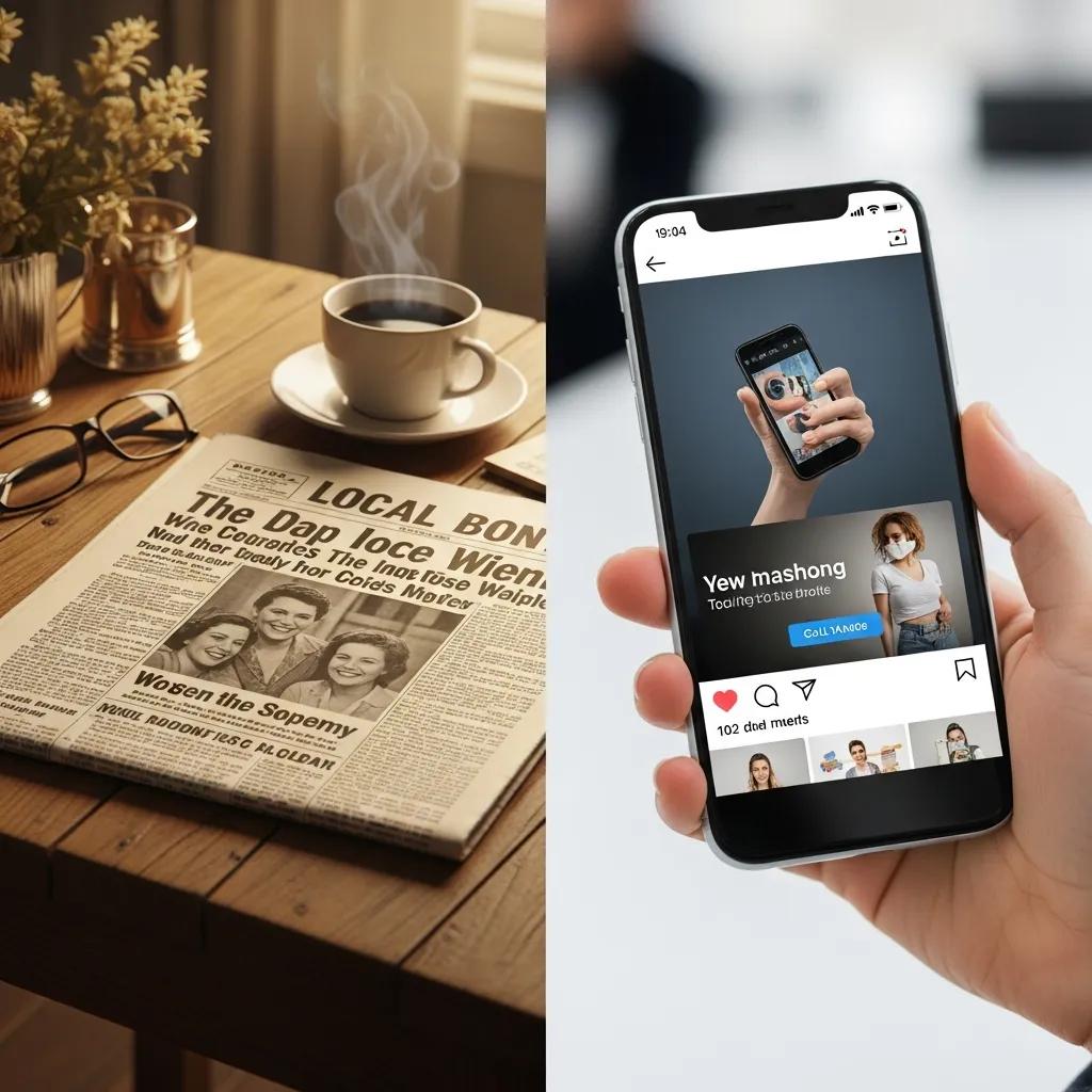 Comparison of print and digital advertising platforms in Westside LA